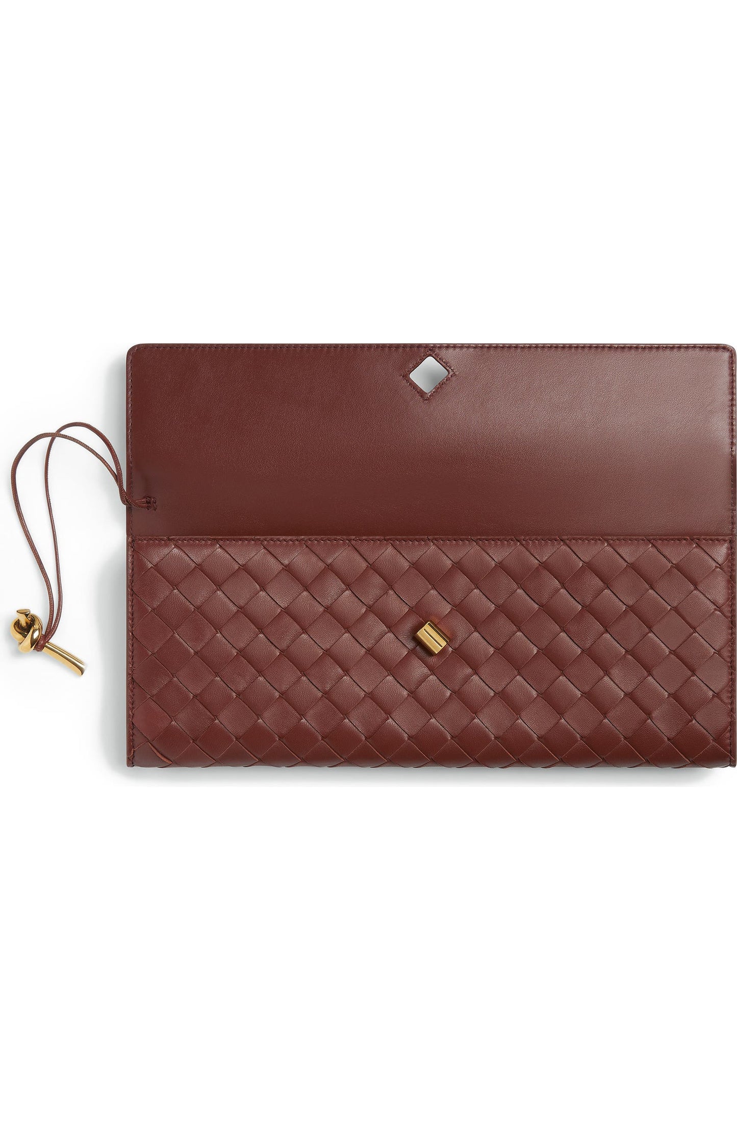 Long Andiamo Intrecciato Clutch Bag – Bottega Inspired