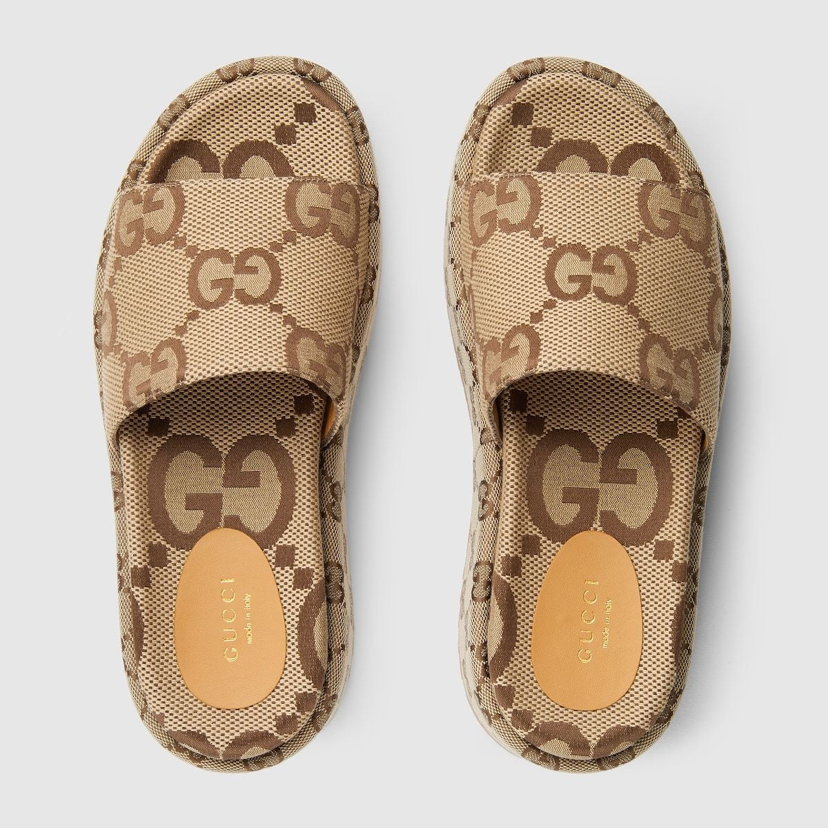 Gucci Platform Slide Sandals – Maxi GG Monogram