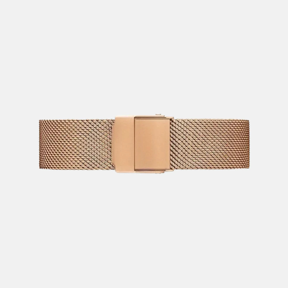 Hannah Martin Rose Gold Watch – White Dial Elegance