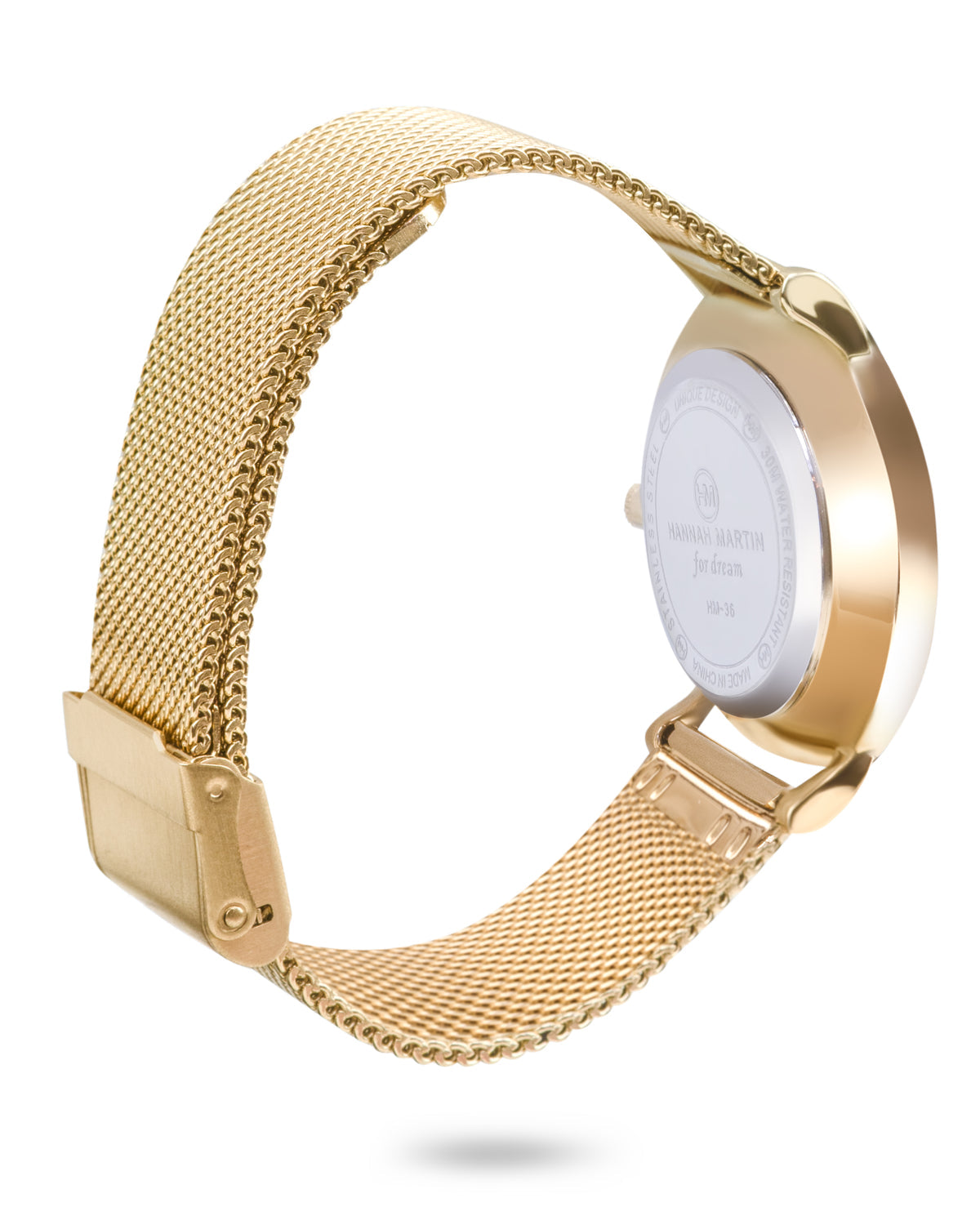 Hannah Martin Watch – Black & Gold Edition
