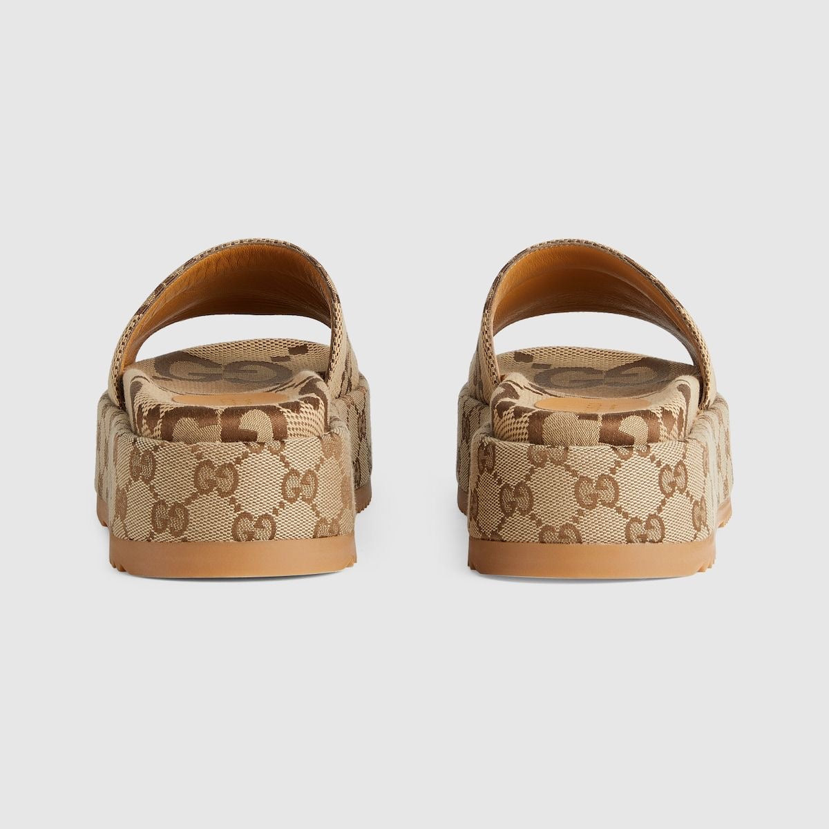 Gucci Platform Slide Sandals – Maxi GG Monogram
