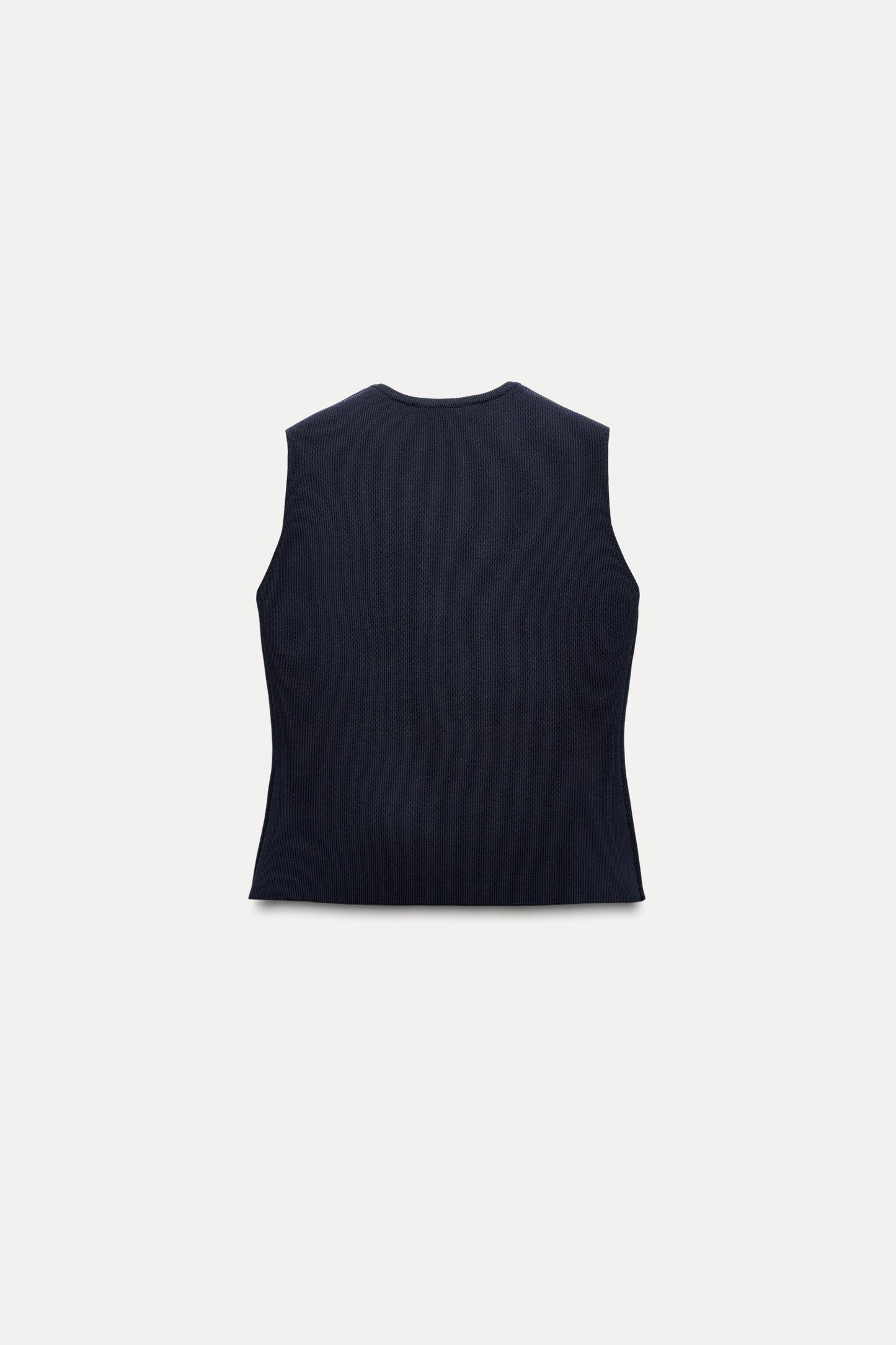 ZARA Knit Crop Top – Sleeveless Essential