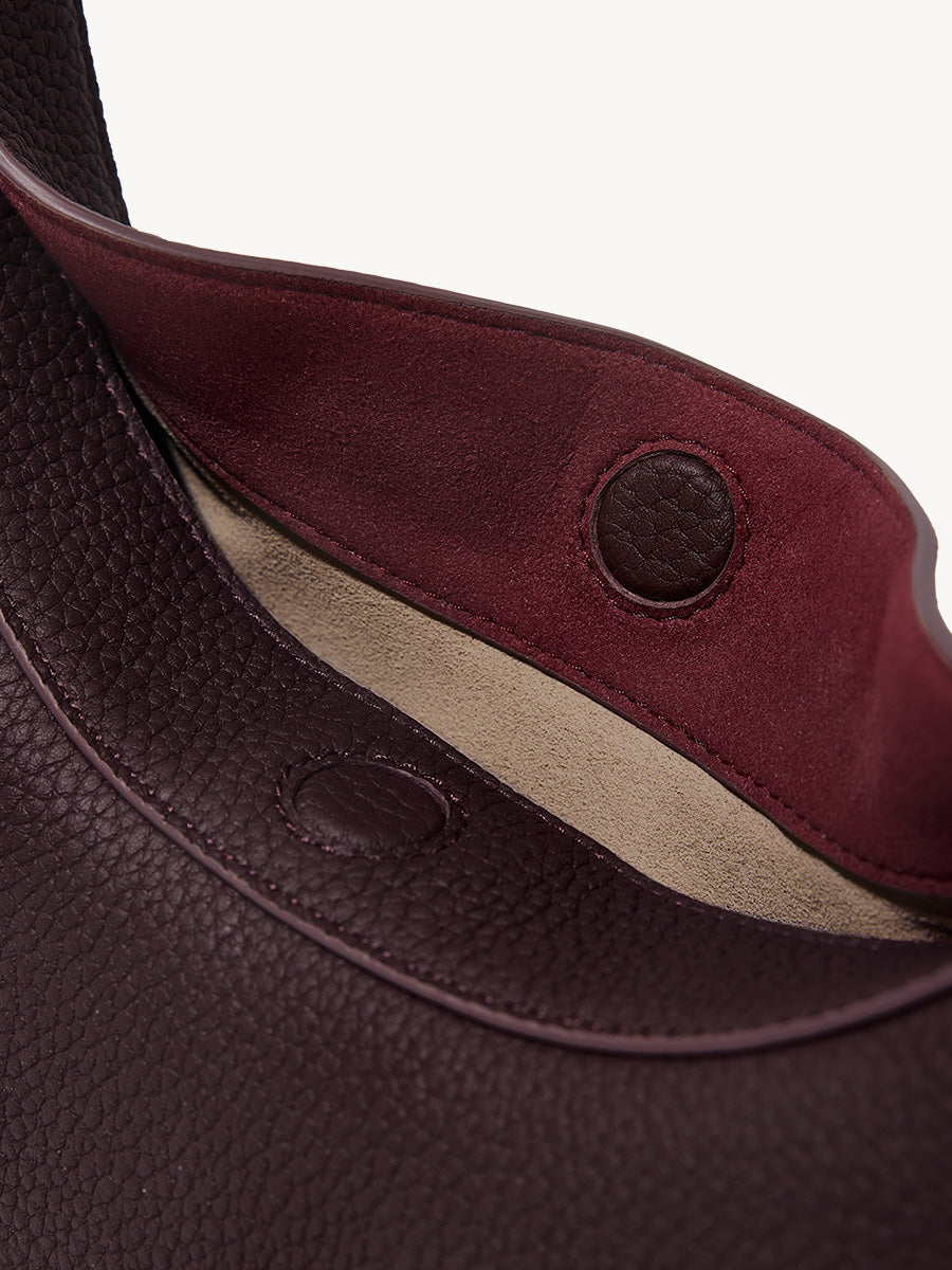 Songmont Small Luna Bag – Deep Burgundy