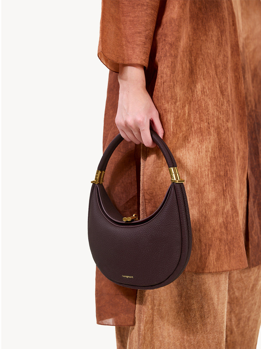 Songmont Small Luna Bag – Deep Burgundy