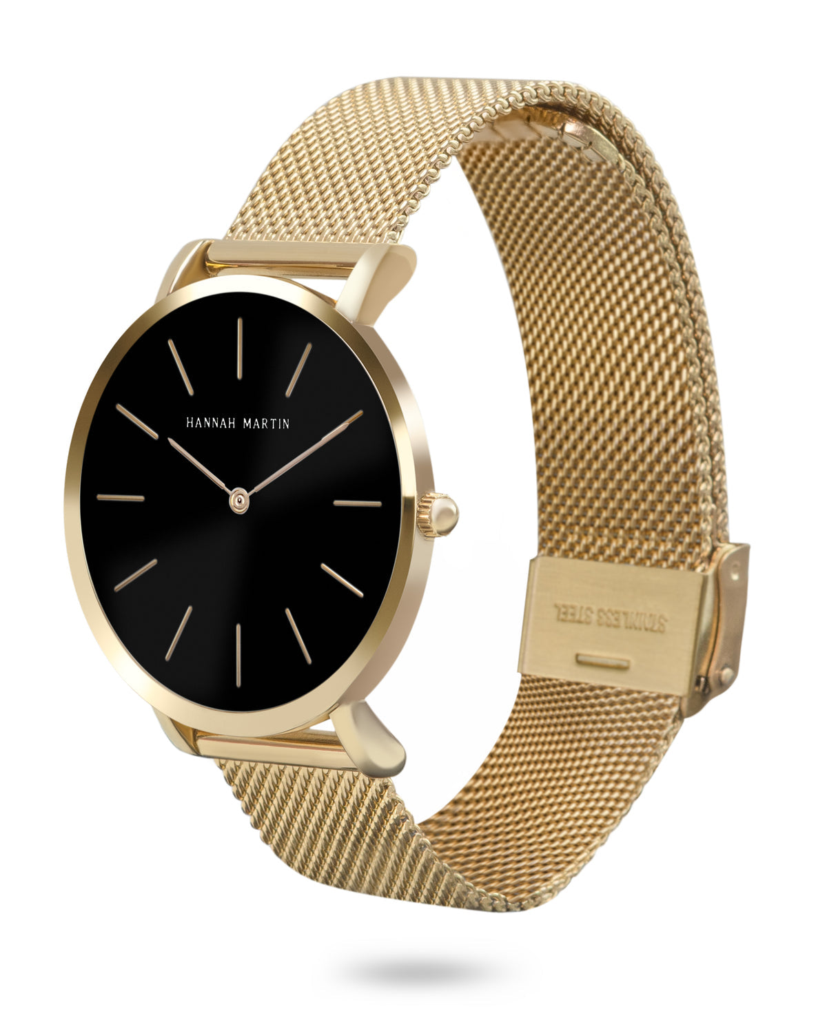 Hannah Martin Watch – Black & Gold Edition