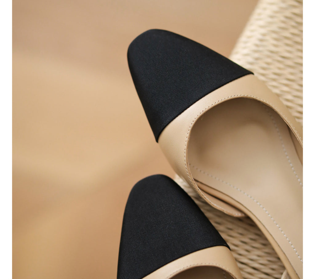 Two-Toned Flats – Chanel-Inspired Elegance