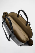 ZA RÁ Structured Tote Bag Black(small)