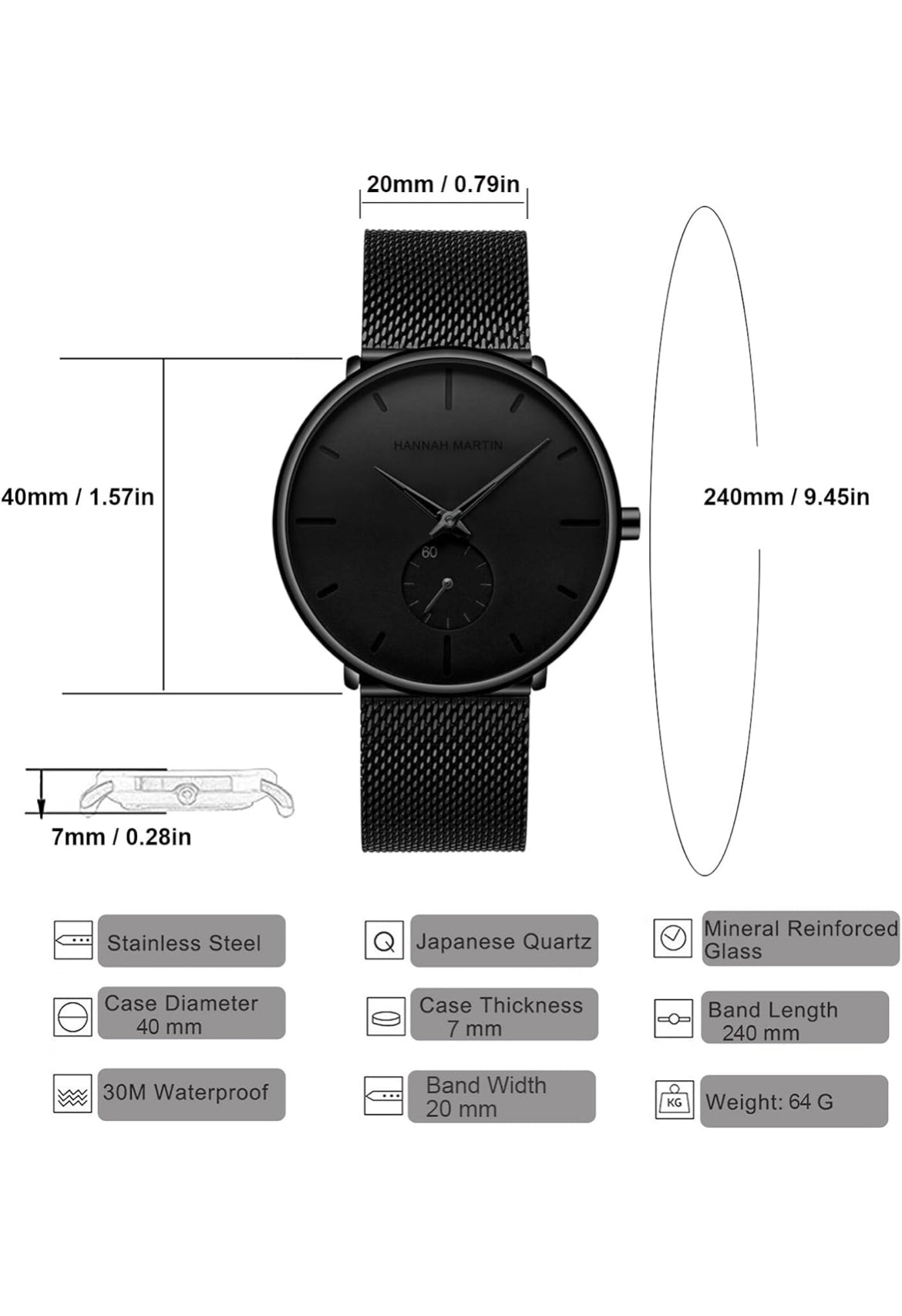 HM Iconic - Sheffield (with Bracelet)
