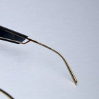 MIU MIU MU Sunglasses – Black & Gold