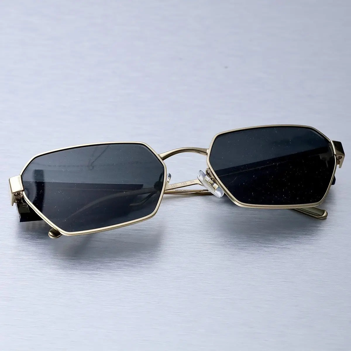 MIU MIU MU Sunglasses – Black & Gold