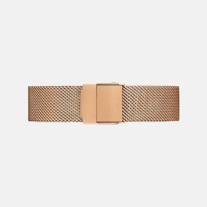 Hannah Martin Rose Gold Watch – White Dial Elegance