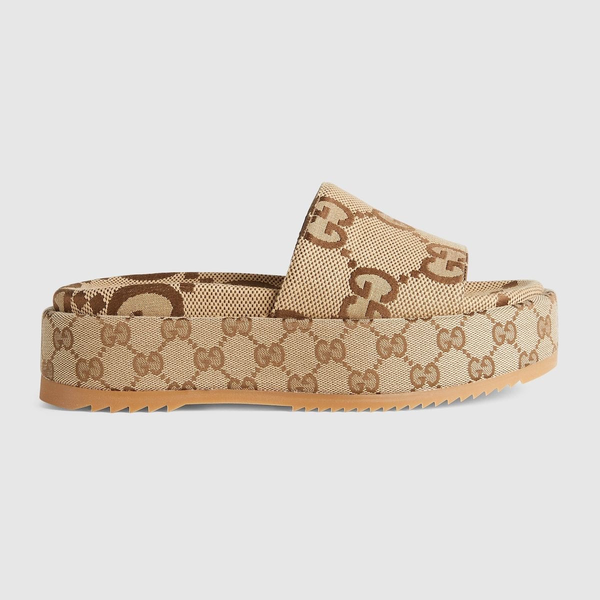 Platform Slide Sandals – Maxi GG Monogram