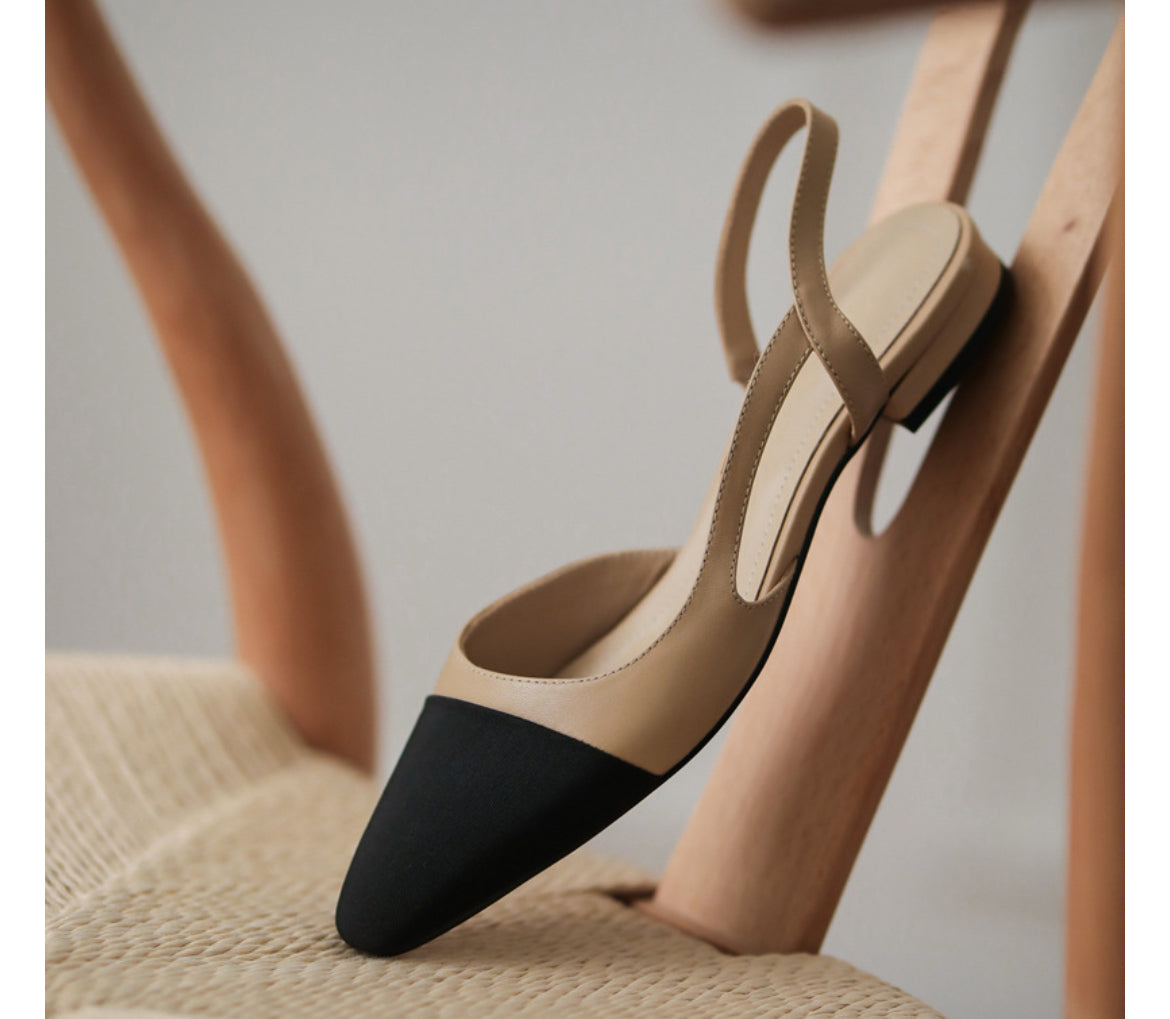 Two-Toned Flats – Chanel-Inspired Elegance