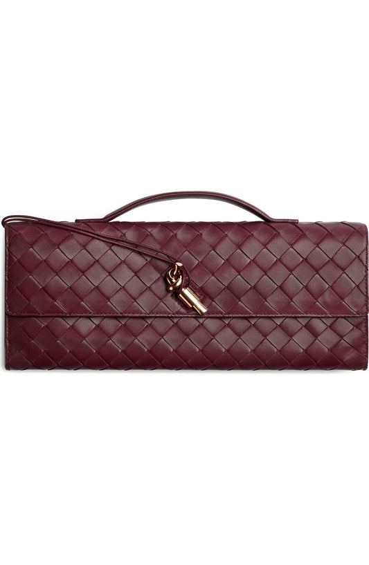 Long Andiamo Intrecciato Clutch Bag – Bottega Inspired