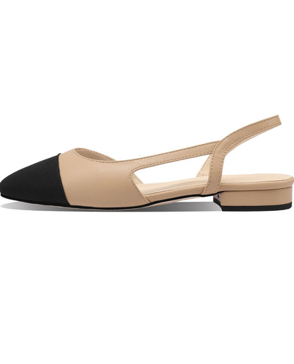 Two-Toned Flats – Chanel-Inspired Elegance