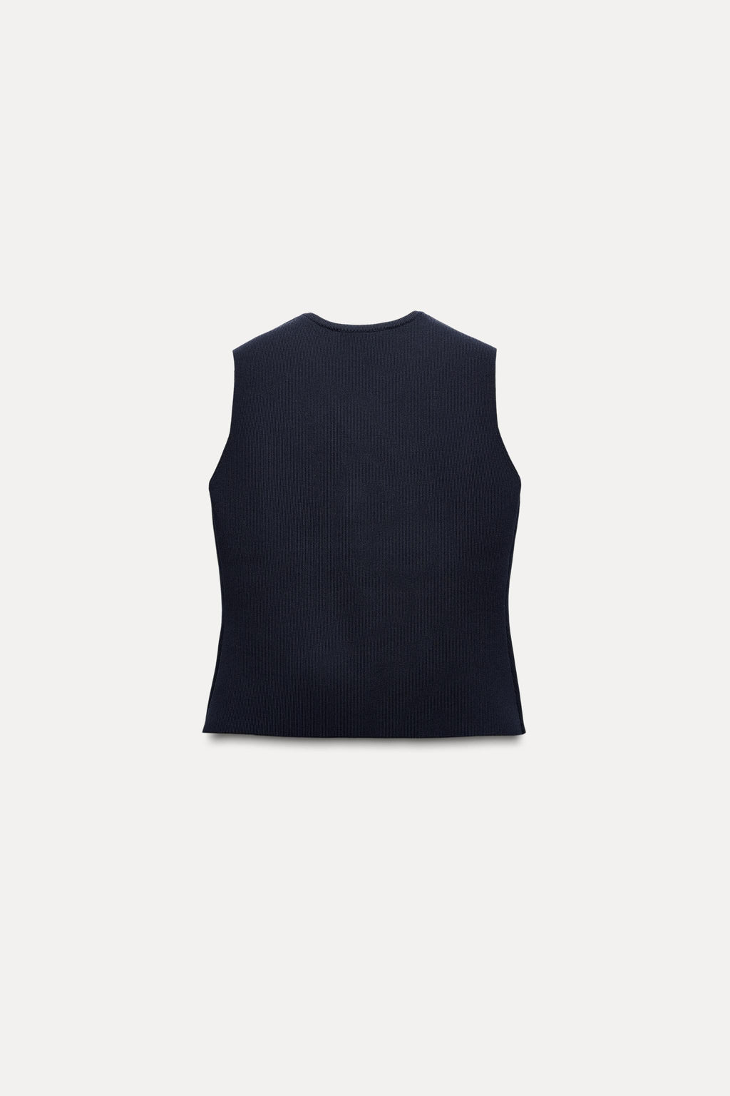 ZA RÁ Knit Crop Top – Sleeveless Essential