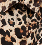 ZA RÁ Collection Animal Print Shirt – 100% Viscose