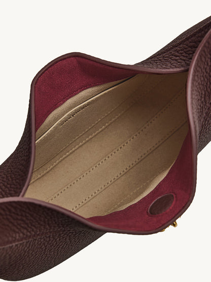 Songmont Small Luna Bag – Deep Burgundy