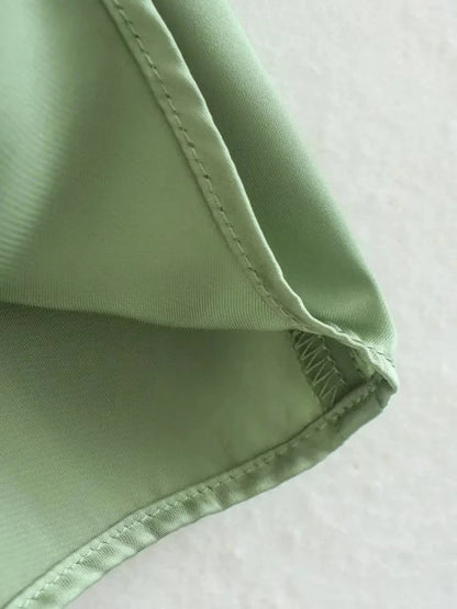 Satin Flowy Shirt – Luxe Lightwear