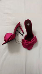 ZA RÁ Heeled Sandals with Bow