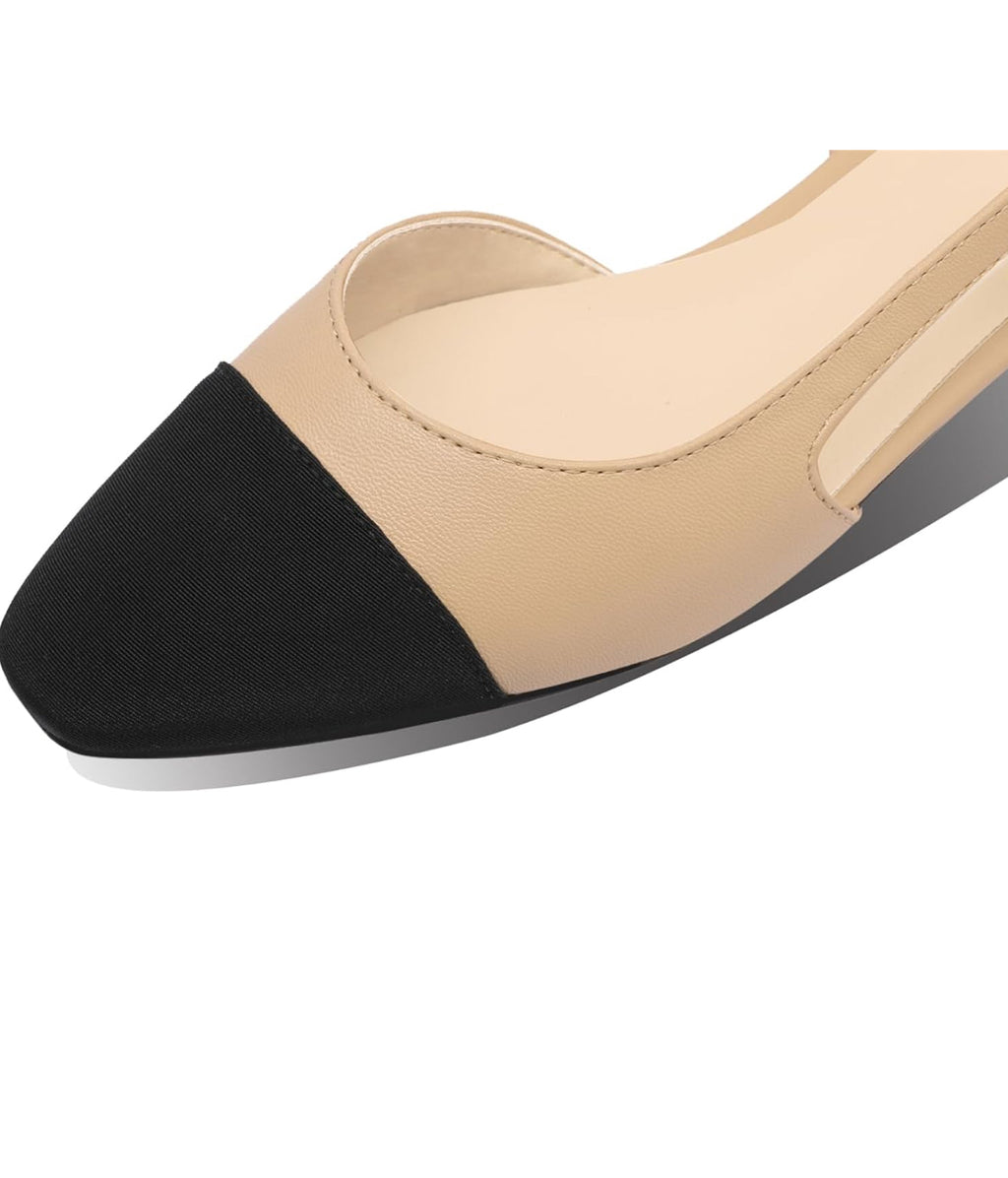 Two-Toned Flats – Chanel-Inspired Elegance