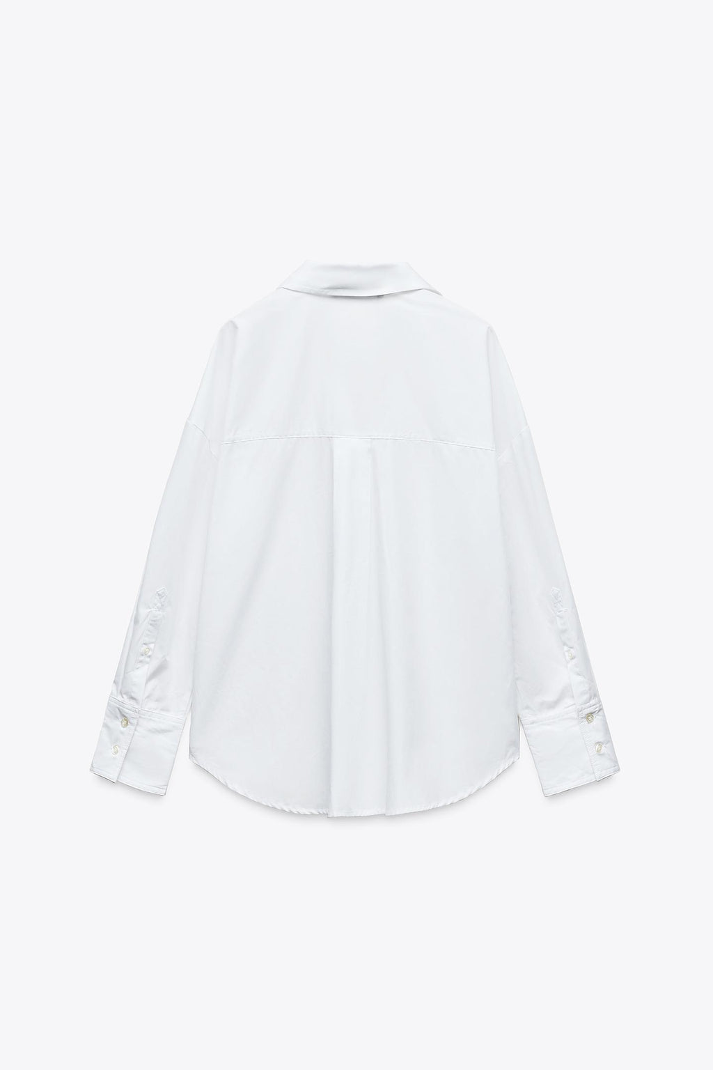Basic Poplin Shirt – White