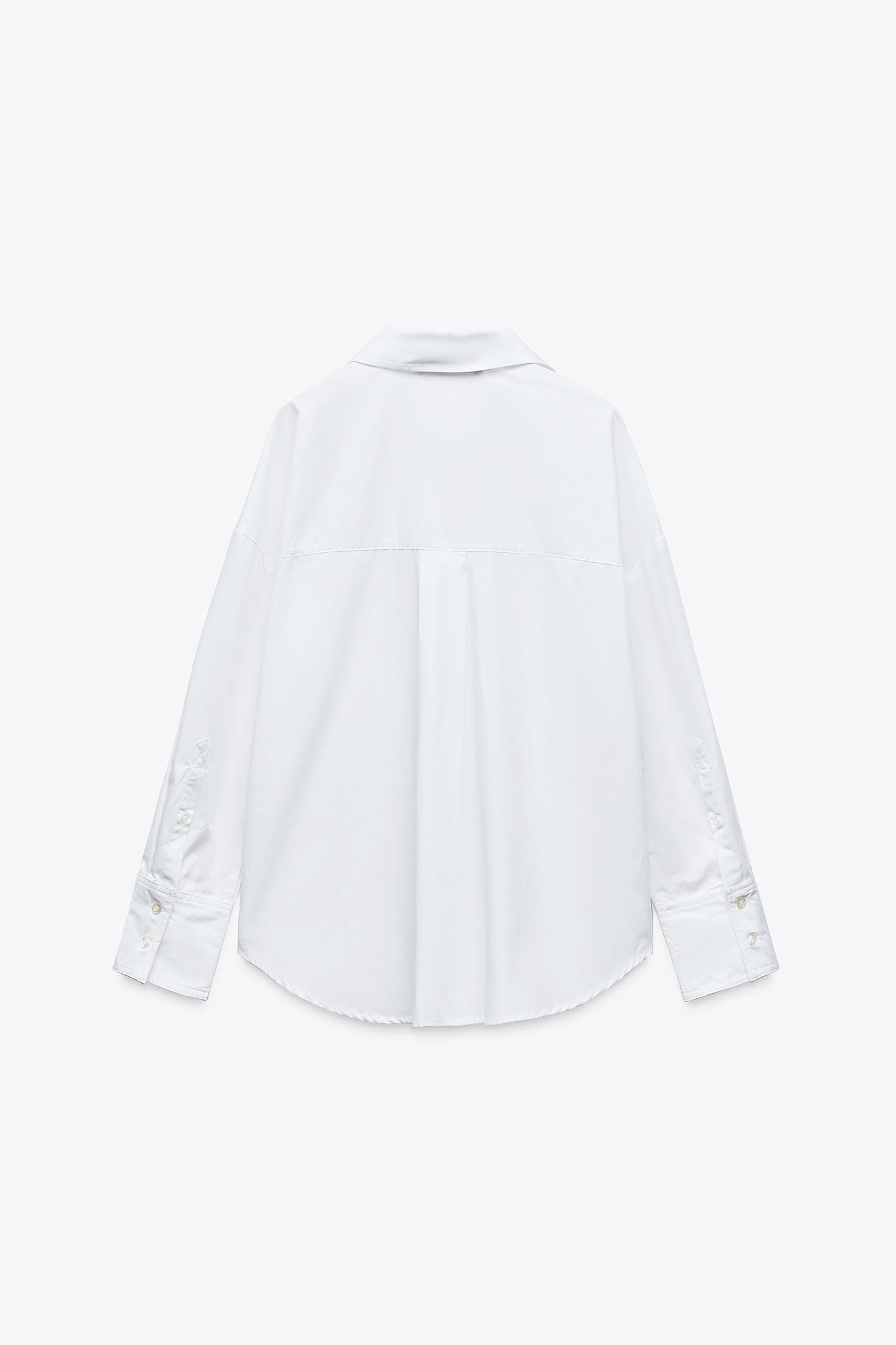 Basic Poplin Shirt – White
