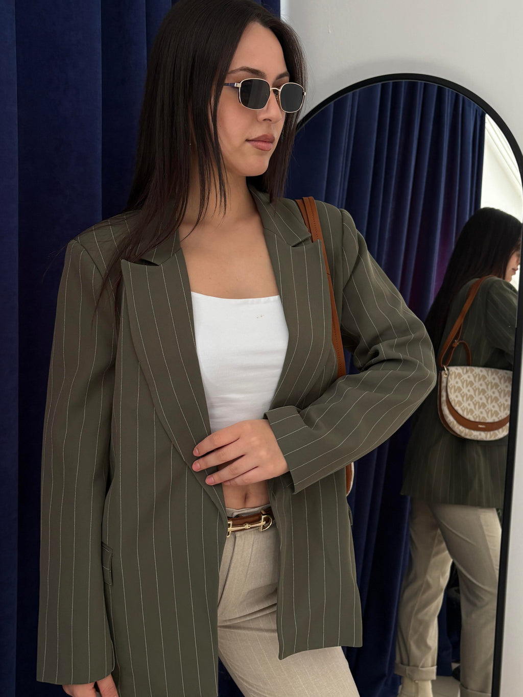 Boyfriend Stripped blazer