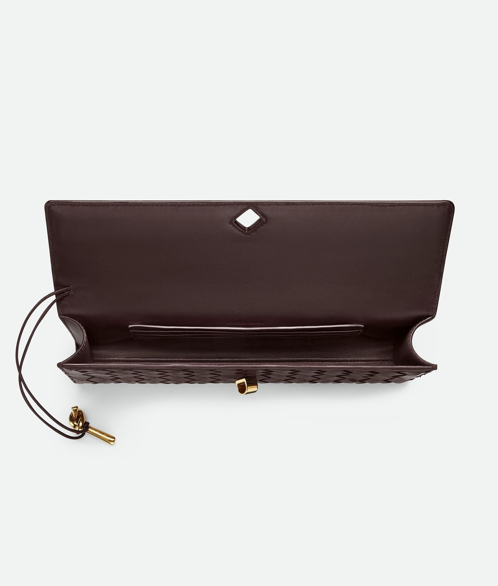 Long Andiamo Intrecciato Clutch Bag