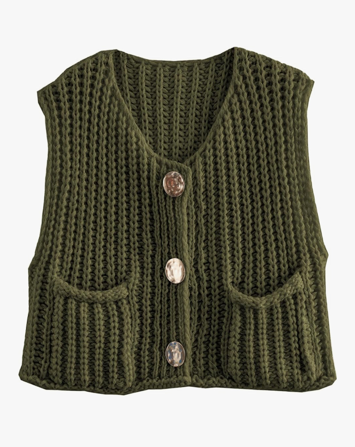 GREEN CHUCKY SWEATER VEST