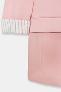Baby Pink Boyfriend Blazer – Effortless Elegance & Versatile Style