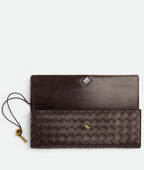 Long Andiamo Intrecciato Clutch Bag