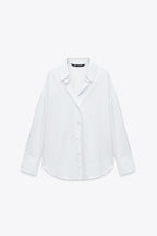 Basic Poplin Shirt – White