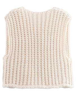 OFF-WHITE CHUNKY SWEATER VEST