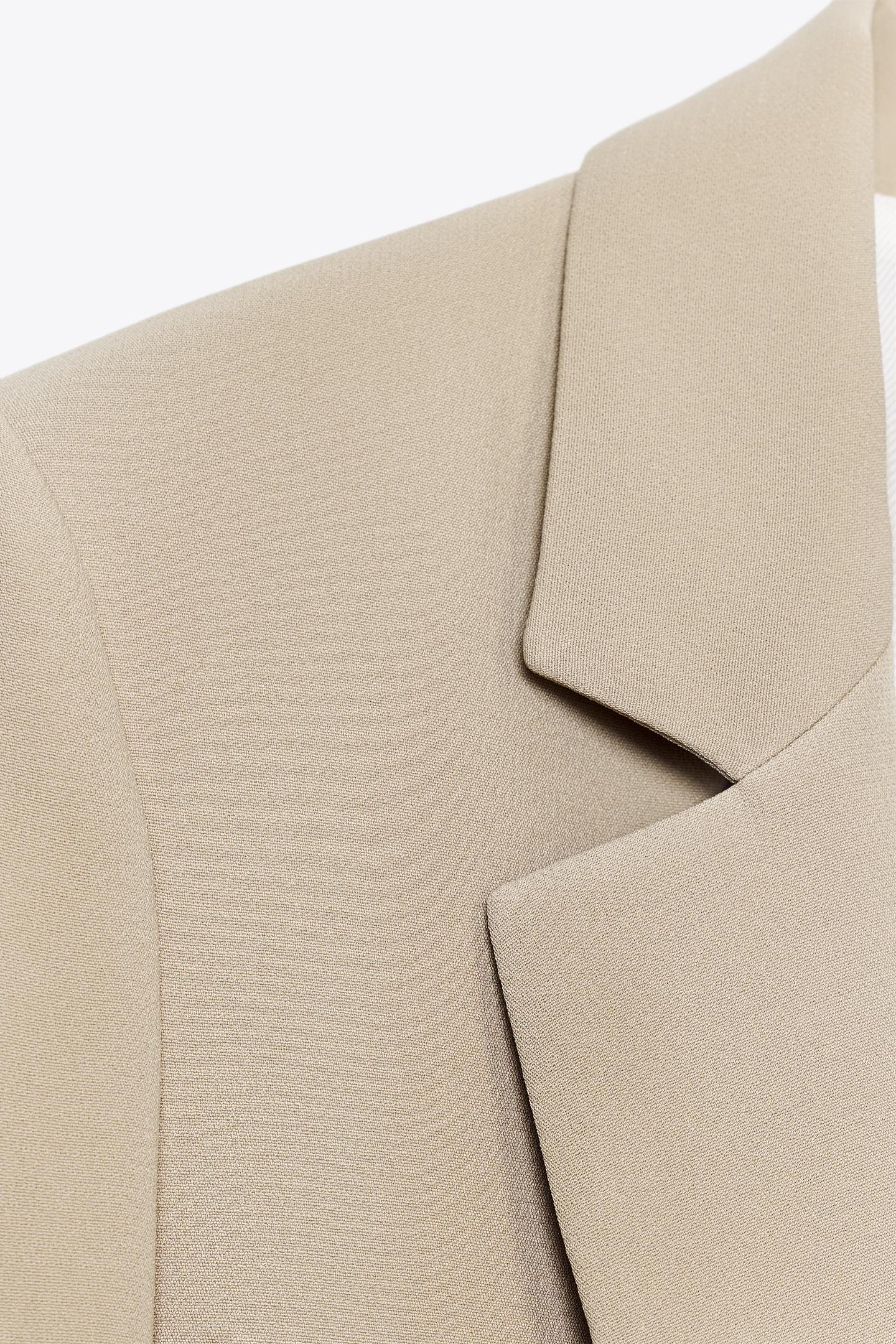 Boyfriend blazer in Beige